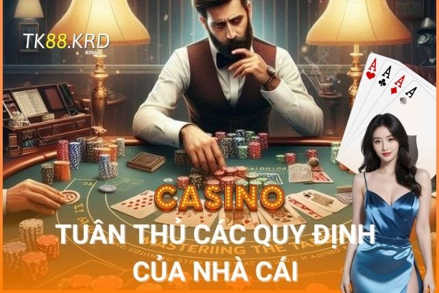 Điều Khoản và Điều Kiện TK88 - Quy Định Sử Dụng Dịch Vụ Chi Tiết Người chơi cần tuân thủ các quy định của nhà cái